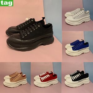 Top men women platform shoes black white pale pink red roya comfortable trendy high quality classic all-match casual trainer