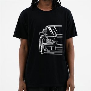 Moda Japon Klasik Araba WRX STI JDM Tuner Araba Giyim Turbo Subie Imprezza Otomotiv T-shirt Pamuk O Boyun Üst Tee 210706