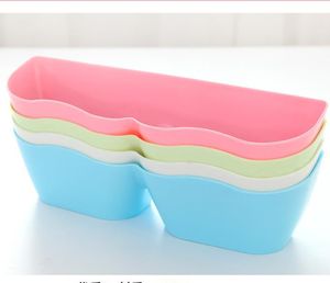 2021 Plastic Shoe Shelf Self Adhesive Living Room Bathroom Wall hanging Shoe Slipper Storage Rack Organizer