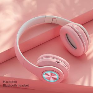 Yeni Kafa Monte Kulaklık Uzun ömürlü Kablosuz Bluetooth Stereo Katlanabilir Tur Rehberi Kulaklık Açık Geziler için