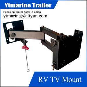 Parts Locking RV TV Mount Lockable Full Motion Wall Easy To Reach Chain Suitable For TVs Of 32 Inches And Below