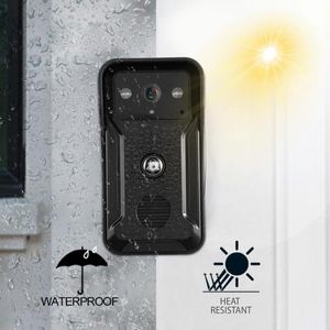 Annan dörrhårdvara 7in Wired WiFi 3 Monitorer 1080p HD Video Doorbell Doorphone Night Camera 100-240V Bell EU/US/UK/AU Plug