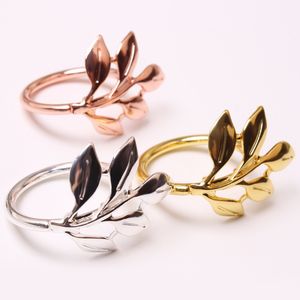 Leaf style Napkin Ring Napkins buckle Wrap Serviette Holder For Wedding Banquet Party Table Home Decoration