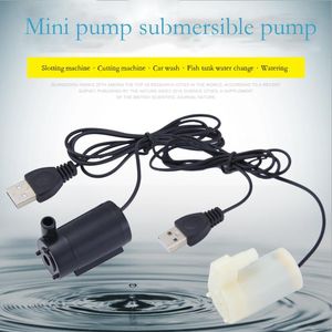 Air Pumps & Accessories Submersible Pump DC 3V 5V 6V USB Cable Mini Water Vertical Micro Fountain For Garden Watering Parts