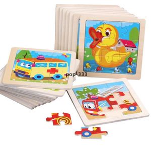 Produttore di puzzle personalizzato in legno per bambini cartone animato asilo prima educazione puzzle pensiero cognitivo illuminazione piccolo giocattolo