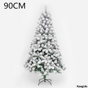 45/060 / 90cmのクリスマスの装飾PVCの再利用可能な木2022年の装飾ナビダード緑高品質の木1pcs 211018