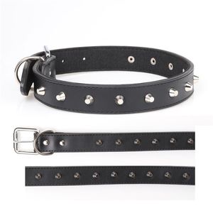 Collars Dog Collars Leather Rivet Nails Collar 11-21.5 