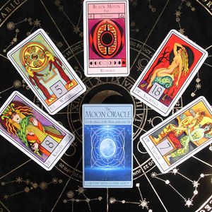 Oracles Let Phases Of The Moon Guide Your Life 72 Cards With Pdf Guidebook Card Board Game Toy Tarot Deck