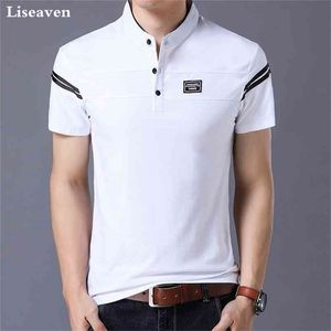 LiseAven Men's Camiseta T-shirt T-shirt T-shirt Tops Tops Tees T-shirts Roupa dos homens 210716