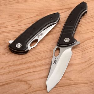 CRKT folding knives cr13mov blade with Bearing EDC pocket knife Fruit tool Hiking Tactical Combat Hunting