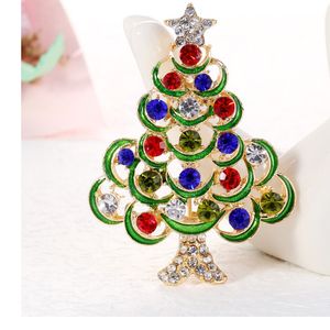 Creative Fashion Christmas Pins Christmas-Broscher Corsage Christmas-Tree Collar Stövlar Snowman Sleigh Bell Penguin 36 stilar Juldekorationer Utmärkningar