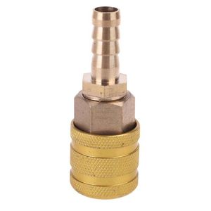 Repair Kit Coupler And Plug Tools 8mm Solid Brass Quick Connect Air Fittings 1/4" NPT Thickened Copper Inflatable joint Vehicle Tool