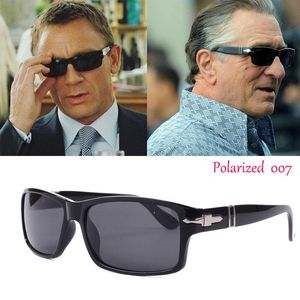 Occhiali da sole 2021 Classic Vintage Fashion 649 Square Style Polarized Men Driving Brand Design Occhiali da sole Soleil Homme 650