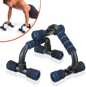 Skjut upp staplar Portable Pushup Handles w / Cushioned Foam Grip Ej glidande Stiglig Struktur för styrketräning X0524