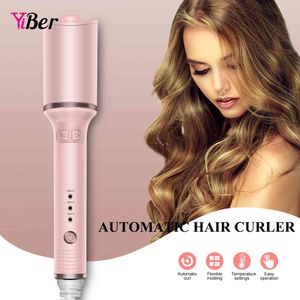 Automatyczny Ceramiczny Auto Rotate Curling Iron Long-Transing Styling Temperatura Fave Care Electric Hair Curler