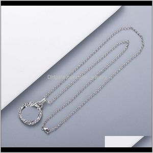 Anhänger Halsketten Anhänger Charm Top Qualität Silber vergoldet Vintage Halskette für Unisex Modeschmuck Versorgung Großhandel Drop Lieferung 2021 Jz