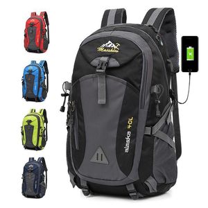 Sacos ao ar livre Caminhando mochilas, Unisex impermeável Trekking Mochila, Esporte Mountain Climbing