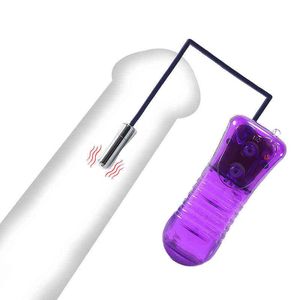 Sex Adult toy Vibration Urethral Stimulation Massage Mini Motor Bendable Urethal Plug Vibrator Male Toys for Masturbation Gay Shop 1123