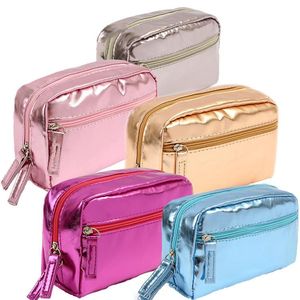 Organização Moda À Prova D 'Água Sacos Cosméticos Versão Pu Couro Wash Bag Viagem Maquiagem Colorido Wll-Zwl417