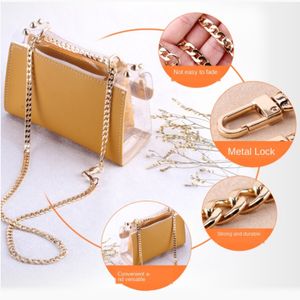100cm Metal Purse Chain Strap Handle Replacement Handbag Shoulder Bag Accessories Gold Silver Black315A