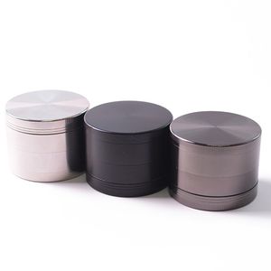 Hurtownie Metal Tobacco Grinder Wysokiej Jakości Akcesoria do palenia 40 50 55 63 mm 4layers 5Colors Hand Mini Styl Zicn Stop Suchy Kruszarka do ziania Vs Backwoods