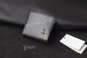 Männer Leder Luxus Designer Brieftasche Kreditkarte Hoher Qualitätskarteninhaber