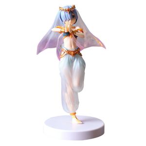 Re: Livet i en annan värld från noll Rem anime figurer 22cm PVC Action Figure Toy Sexy Girl Figur Modell Leksaker Present Brinquedos X0503