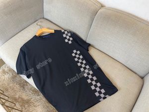 22SSメンズ女性デザイナーTシャツTEE PLAYプリント半袖男クルーネックパリファッションストリートウェアブラックホワイトS-XL