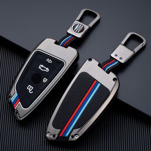 Car Key Case Cover Fob Suit for BMW 2 3 5 7 Series 6GT X1 X3 X5 X6 F45 F46 G20 G30 G32 G11 G12 F48 G01 F15 F85 F16 F86 Keychain