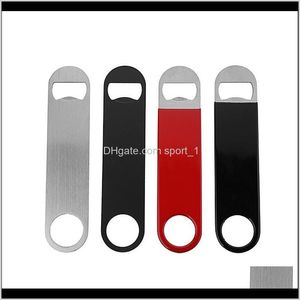Openers Unique Stainless Steel Large Flat Speed Cap Remover Bar Blade Home El Professional Beer Bottle Opener Lx2277 4Mrma Bbhim