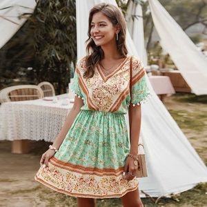 Vestido de verão Vintage Emo Exotic vestidos sexy mulher roupas leves elegante para mulheres boho estilo mulheres roupas 210712