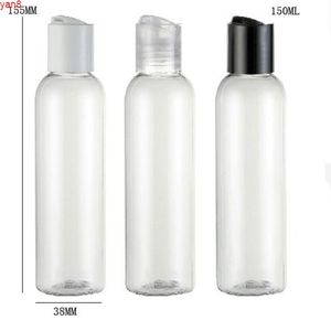 24x 150ml Toptan Temizle Şeffaf Pet Pompa Losyon Şişesi 150cc Plastik Basın Kapağı ile Plastik Kozmetik Ambalaj