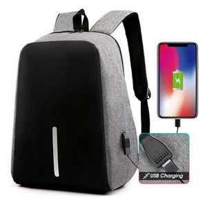 Anti-theft Plecak Torba 15.6 Cal Laptop Mężczyźni Mochila Mężczyzna Wodoodporny Back Pack Backbag Duża Pojemność Plecak szkolny 210929