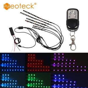 Neoteck Waterproof RGB Flexible Strips Leds NEON Accent Lighting Kit SMD Bar For Motorcycle LED