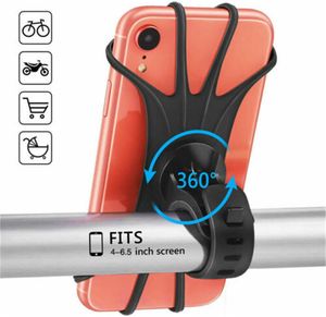 Bicicleta Titular do Telefone Celular Bicicleta Suporte de Montagem 360 Universal para guiador HandleBar Bar Scooter Pram Cradle Suporte Xiaomi Samsung