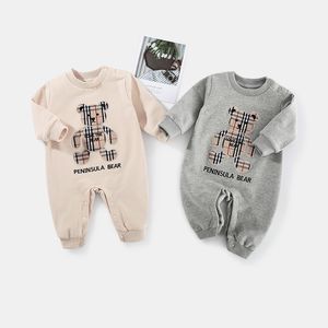 2021 New Fashion Baby Warm Body Premium Baby Clothes Body manica lunga per Body Baby Bear