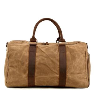 Wholesale vintage travel luggage for sale - Group buy Duffel Bags Weysfor Large Capacity Canvas Travel Bag Men s Handbag Messenger Fitness Retro Male Luggage Casual Vintage Tote