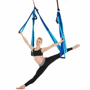 Flying Yoga Swing Anti-Gravity Hammock Wing Hanging Body Building Workout Fitness Equipment For Stadium Q0219