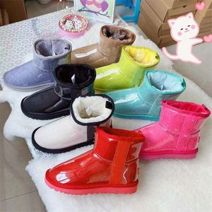 Designer wggs australian classic clear mini boots australia women womens winter snow fur furry girls Kid men satin boot ankle booties snows Half Knee wgg Shoes