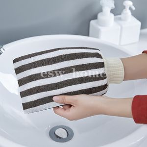 Bath Glove Scrubbers Exfoliating Body Scrub Gloves Shower Skin Massage Mitt Rubbing Towel