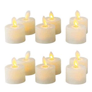 Wholesale candle pieces for sale - Group buy 6 or Pieces Small Flameless Swing Candle Light With Warm White Moving Wick Battery Powered Romantic Window Decorative Candle H1222