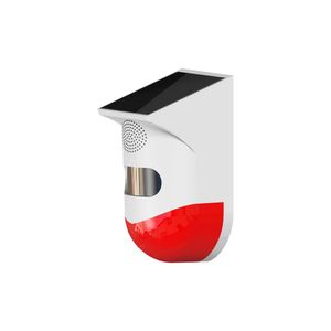 Som à prova d 'água ao ar livre e alarme claro WiFi Solar Infravermelho Infraverm Motion Detector Sensor