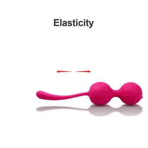 NXY Eggs Ourbondage Kegel Balls Ben Wa With Stainless Steel Vaginal Tighten Exercise Geisha Sex Toys For Women 1207