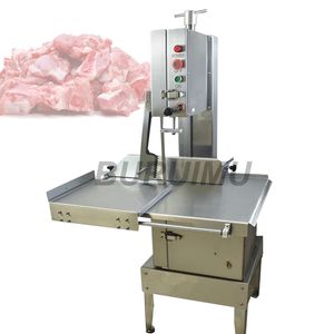 Kommersiella extra revben Köttsågmaskin Desktop Electric Fish Pig Trotter Maker Beef Bone Cutter Tillverkare 220V