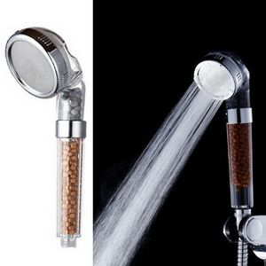 Soffioni per doccia da bagno Booster Abs Plastic Spa Anion Showerhead Risparmio idrico Palmare ad alta pressione Rain qylnpK hairclippersshop 2010 V2