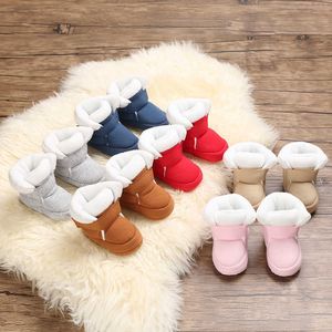 Baby Shoes Boy Girl Newborn Toddler First Walkers Booties Cotton Comfort Soft Anti-slip Multicolor Infant Crib Shoes G1023