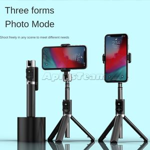 P70 3 In 1 Drahtlose Bluetooth Selfie Stick Tragbare Fernbedienung für IPhone Android Kopfhörer Live Halter Stativ Neue Hohe Qualität