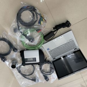 2023.09 MB Star C4 MB SD Connect C4 Diagnosverktyg installerat i SSD Xentry Das CF-AX2 Laptop