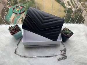 handbags cross body shoulder Bag Women Fashion brand Luxurys Designers metal chain evening Bags woman purse