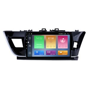 touch screen car dvd player for Toyota Corolla 2014 RHD gps big radio android stereo Music USB Mirror Link RearView Camera 1080P Video OBD2